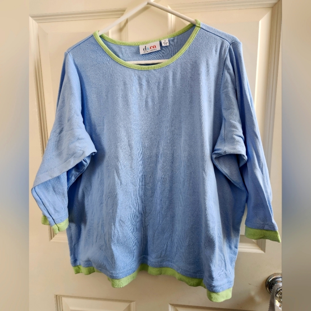 Denim and Co. Knit Sweatshirt